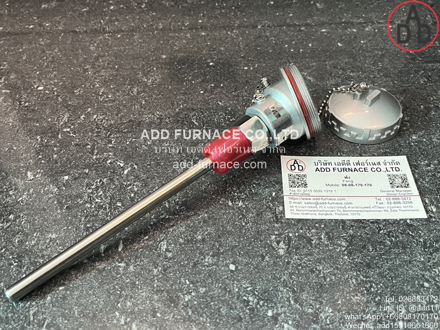 Thermocouple 9.5x150mm Type K 0-800°C (1)